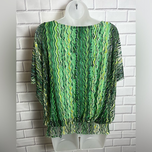 ECI Women green top/size M - Picture 7 of 10